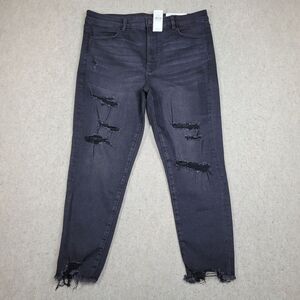 🎉Distressed Black Jeans for Women